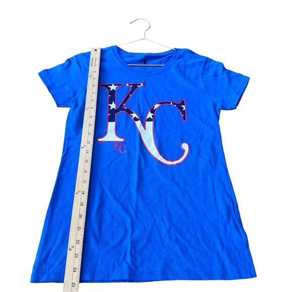 Kansas City Royals MLB t Shirt small Blue Baseball - Picture 4 of 6